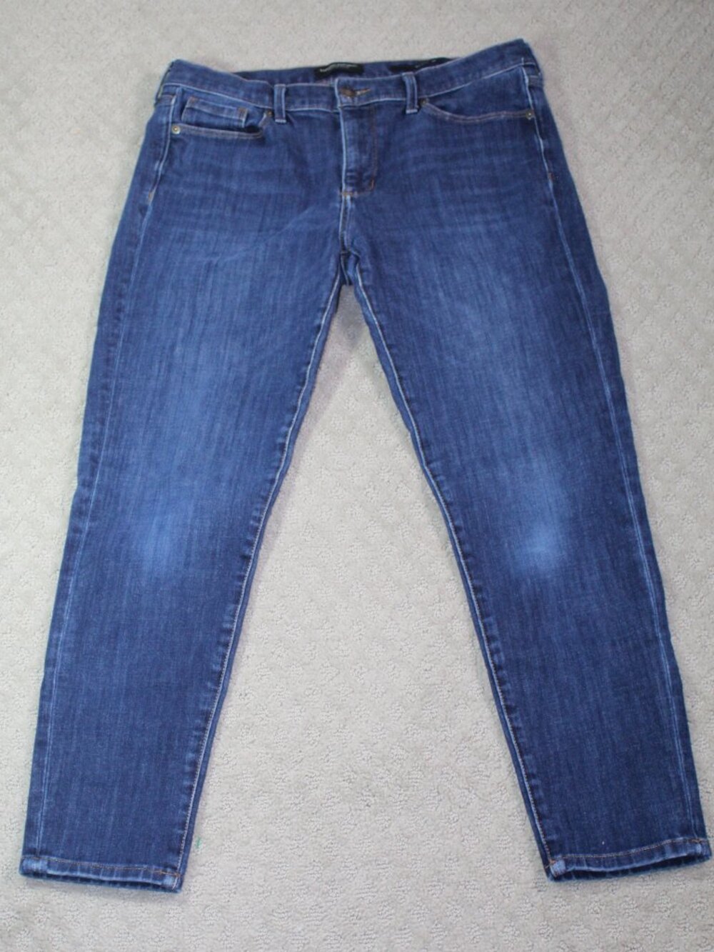 Banana Republic Women Size 30 Mid Rise Skinny Blue Jeans Zip